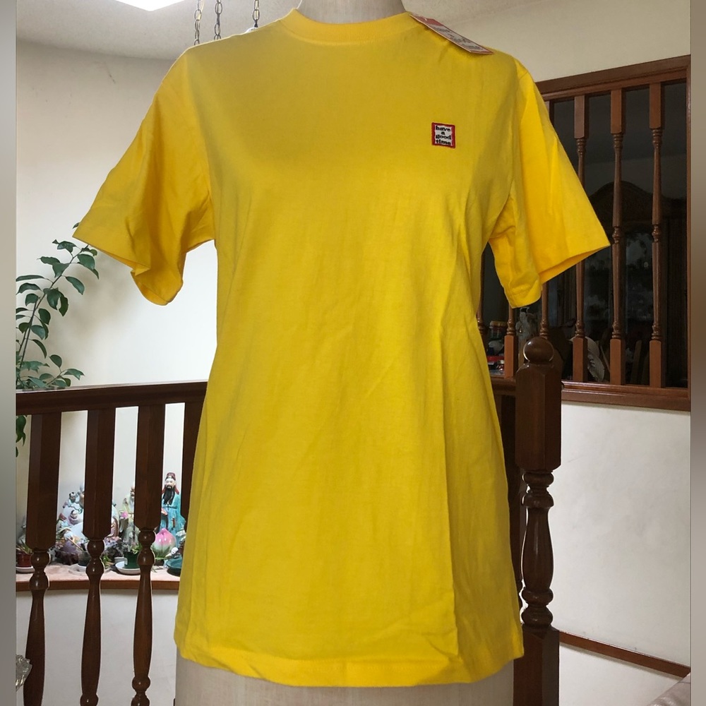 Have A Good Time yellow mini frame crewneck t-shirt